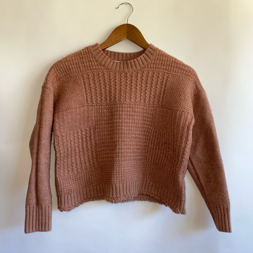 Women's Madewell Cropped Wool Sweater